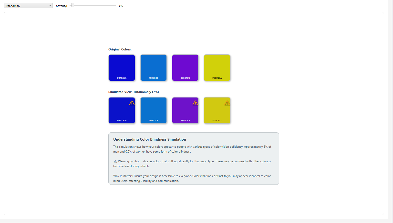Color Blindness Simulation